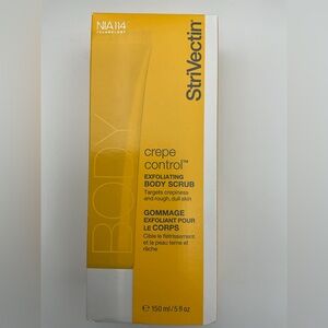 NIB Strivectin Crepe Control Exfoliating Body Scrub 5 oz